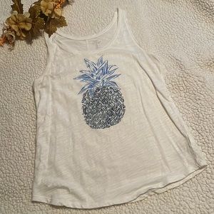 👚4/$10👚 Pineapple Tank, Size M